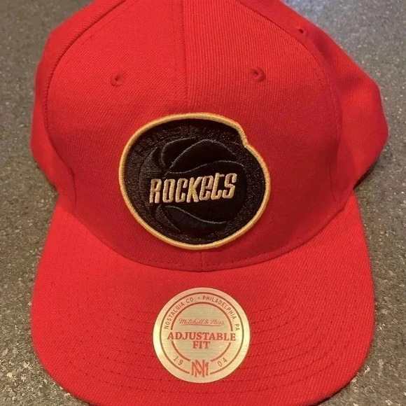 Mitchell & Ness Other - Mitchell & Ness Hardwood Classic NBA Basketball Houston Rockets Snapback Hat Cap